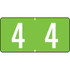 Tab Products Numeric Labels Number 4 A1277-4