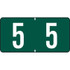 Tab Products Numeric Labels Number 5 A1277-5