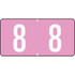 Tab Products Numeric Labels Number 8 A1277-8