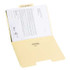 SuperTab File Folders, Letter Size, 1/3-Cut, No Fasteners, 14pt. Manila, 50/Box