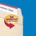 Smead Expanding File Folders, Letter Size, Reinforced 1/3-Cut Tab, Manila, 50/Box