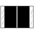 Col R Tab 11100 Series Designation Label, Black, 500/Roll