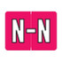 Datafile AL8720 Series Alphabet Labels - Letter N (AL8720-N)