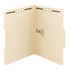 Smead File Folders, Letter Size, Reinforced 1/3-Cut Tab, 2 Fasteners, Manila, 12/Pack