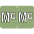Amerifile ARAM-Series Label, Letter Mc