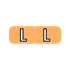 Barkley ABAM Label Letter L (500/Roll)