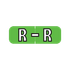 Barkley ABAM Label Letter R (500/Roll)