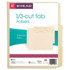 Smead File Folders, Letter Size, Standard 1/3-Cut Tab, Manila, 24/Pack