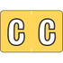 Barkley Alpha Label Packs Letter C Yellow BRPK-C