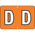 Barkley Alpha Label Packs Letter D Orange BRPK-D