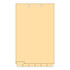 Chart Dividers, Legal Size, 6 Blank Bottom Tabs, 1/6th-Cut, 25 Sets/Bx (CBTL21)