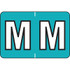 Colwell Labels Jewel Tone Label Letter M