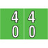Barkley Numeric Filing Labels, DBKM Series 40-49