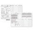 4-Page Medical Dental Chart Records (DF9444)