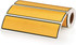 Binder Spine Labels, 1 3/8 H x 5 3/8 W, Blank, Gold, 200/Roll