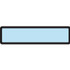 Spine Labels for Binders, Light Blue, 1 3/8H x 5 3/8 W, Removeable, 200/Roll - DR2902