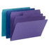 Smead SuperTab Organizer Folder, Oversized 1/3-Cut Tab, Letter, Assorted Colors, 3/Pack