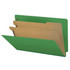Moss Green Letter Size End Tab Pressboard Classification Folder (DV-S52-26-3MGRN)