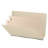 Expanding End Tab Classification Folder with 3 Dividers, Legal Size – Multiple sections for easy document separation.