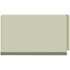 End Tab Pressboard Classification Folders, 3 Dividers, Legal Size, Type III Gray/Green, 10 per Box