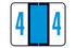 File Doctor Labels Number 4 500/Roll