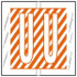 Col R Tab 12121 Label Letter U 500/Roll