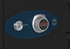Black Phoenix Dual-Lock Fireproof Safe, 0.66 cu ft, Key and Combination Lock Detail
