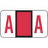 Jeter Alpha Labels Letter A Red JRAM-A