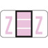 Jeter Alpha Labels Letter Z Lilac JRAM-Z