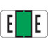 Jeter 7200 Series Labels Letter E 240/Ringbook Pack