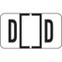 Jeter 7200 Series Labels Letter D 500/Roll