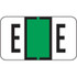 Jeter 7200 Series Labels Letter E 500/Roll