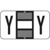 Jeter 7200 Series Labels Letter Y 500/Roll