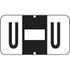 Jeter 7200 Series Labels Letter U 225/Pack
