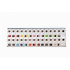 Kardex Alpha Label Set Letter A-Z (500/Roll)