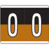 Kardex Alpha Label Letter O (500/Roll)