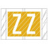 Col R Tab 12000 Label Letter Z 500/Roll