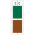 Acme Visible Label Letter C 4 x 1-1/2 102/Pack