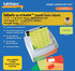 Tabbies Labels-U-Create Blank Labels, 7/8 H x 1 1/2 W, Fluorescent Yellow, 320/Pack