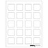 Tabbies Labels-U-Create Laser Labels, 1-1/2" x 1-1/2", White, 200/Pk
