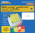 Tabbies Labels-U-Create Blank Labels, 1 3/4 H x 3 1/4 W, White, 100/Pack