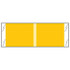 Kardex Solid Color Labels 53500-Series Yellow 53502