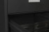 Phoenix LGL4W31 labyrinth-style water-resistant seal around drawer opening - close-up. Each drawer includes dividers to hold files up when the drawer is not full. They are removable and adjustable.