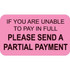 Billing/Collection Labels, If You Are Unable, 250/Box (MAP2020)