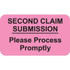 Insurance Claim Labels, Second Claim, 250/Box (MAP2710)