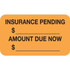 Insurance Pending Amount Due Label, 1-1/2"W x 7/8"H, 250/RL (MAP3750)