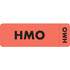 Insurance Labels, HMO, 3 x 1, Fl. Red, 250/Roll (MAP6450)