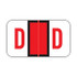 POS 3400 Series Labels Letter D (500/Roll)