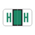 POS 3400 Series Labels Letter H (500/Roll)