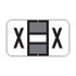 POS 2000 Label Letter X (240/Pack)